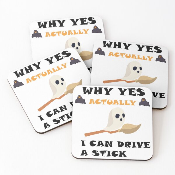 Item preview,   why yes actually i can drive a stick designed and sold by krimobk.