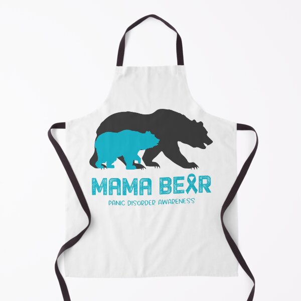 Item preview, Panic Disorder Awareness Mama Bear Support Panic Disorder designed and sold by Victormoratalla.