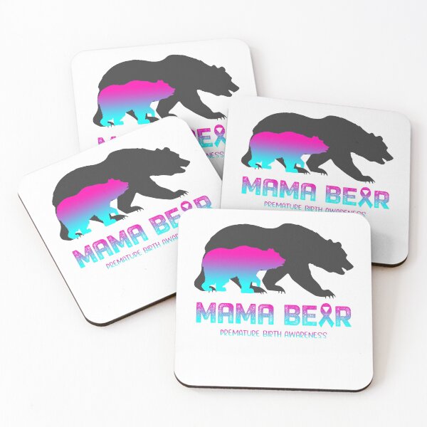 Item preview, Premature Birth Awareness Mama Bear Support Premature Birth designed and sold by Victormoratalla.