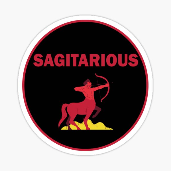 Zodiac signs(Sagittarius) Sticker