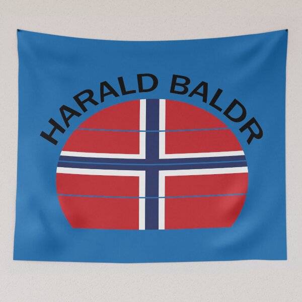 Item preview, Harald Baldr Norwegian Flag designed and sold by denisseinfeld.