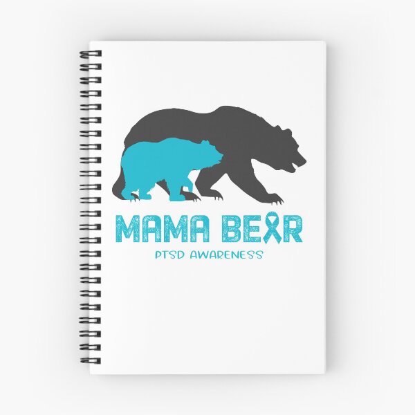 Item preview, PTSD Awareness Mama Bear Support PTSD designed and sold by Victormoratalla.