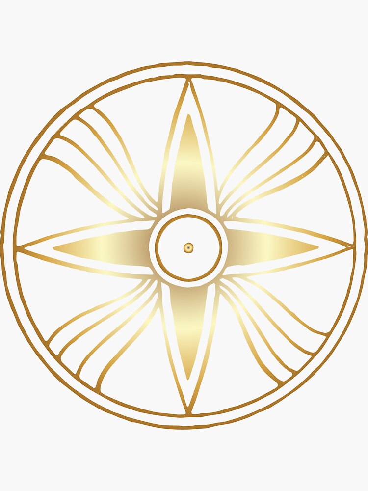 "Seal of Shamash meaning Fairness and Justice" Sticker for Sale by