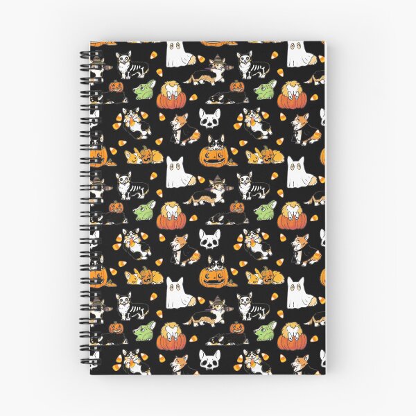 Aperçu de l'œuvre Corgi Halloween - Noir créée et vendue par karykeppol.