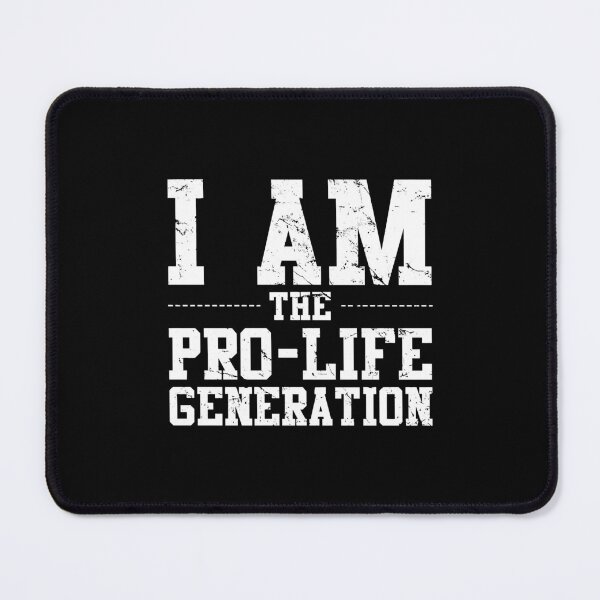 Item preview, I Am the Pro-Life Generation Pullover Hoodie designed and sold by soapeselvi.