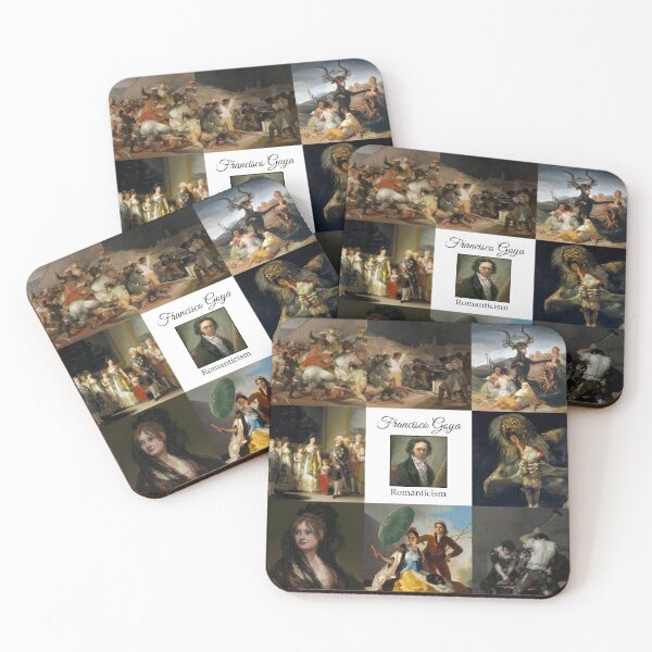 Item preview, Francisco Goya Popular Works Collage  designed and sold by KrisSidDesigns.