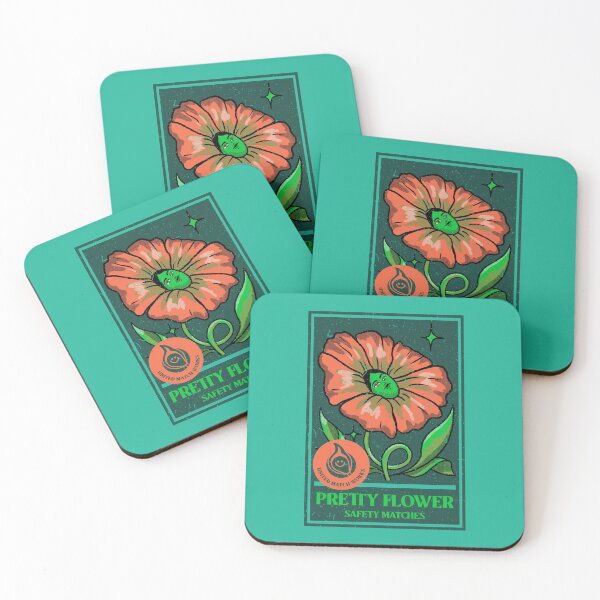 Item preview, PRETTY FLOWER SAFETY MATCHES designed and sold by AladdinMktgs.