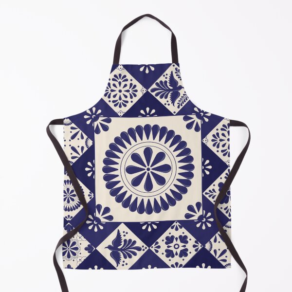 Item preview, Mexican Talavera Blue Pattern by Akbaly designed and sold by Akbaly.