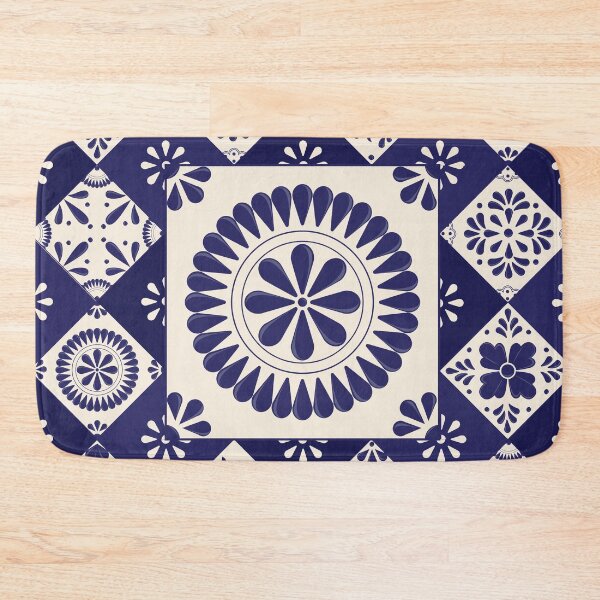 Item preview, Mexican Talavera Blue Pattern by Akbaly designed and sold by Akbaly.