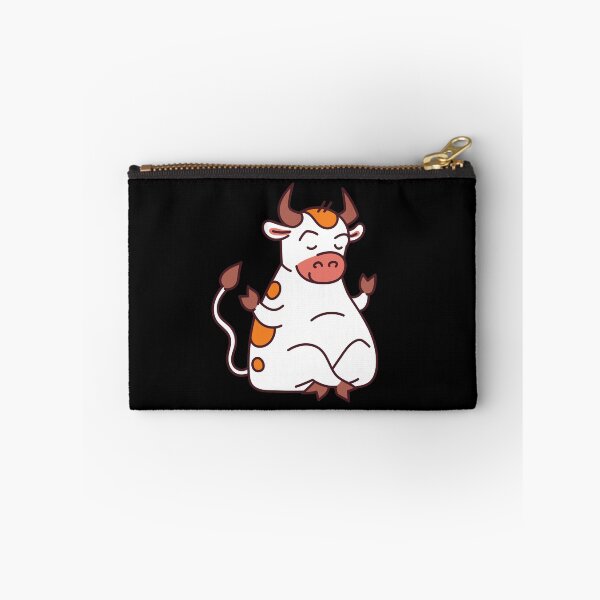 Item preview, Cute Cartoon Cow Meditating designed and sold by Red-ElYoubi.