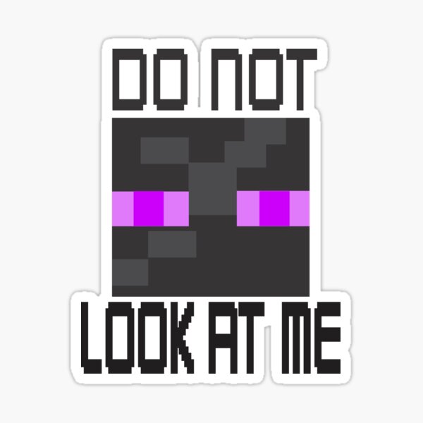 Vista previa del artículo con la obra «Minecraft Enderman», diseñado y vendido por Overtech.