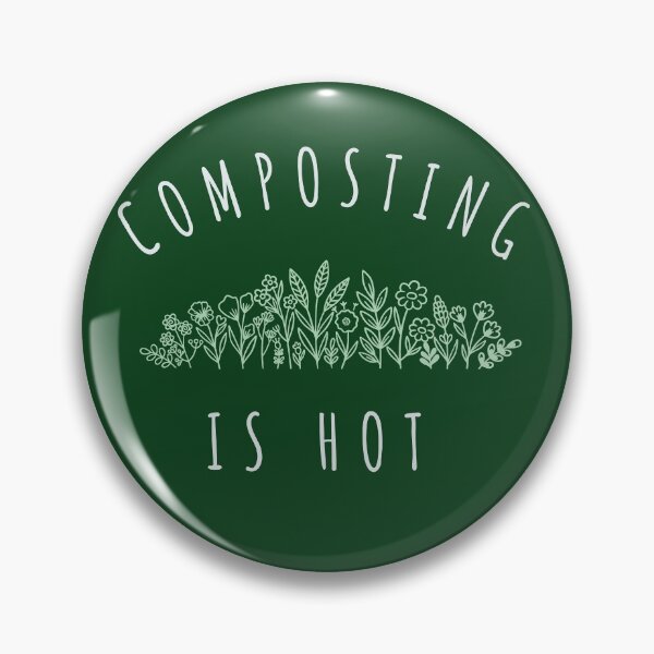 Item preview, Composting is Hot - Flowers designed and sold by EspyDesignCo.
