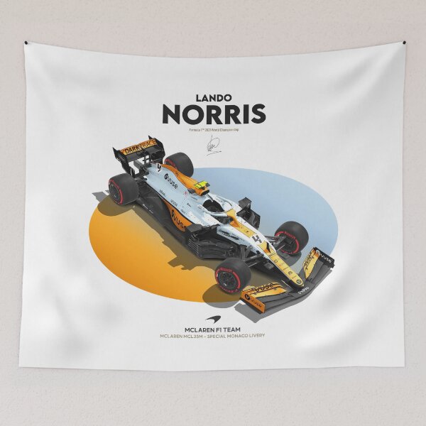 Item preview, Lando F1 2021 Monaco Car Design designed and sold by d25bev.