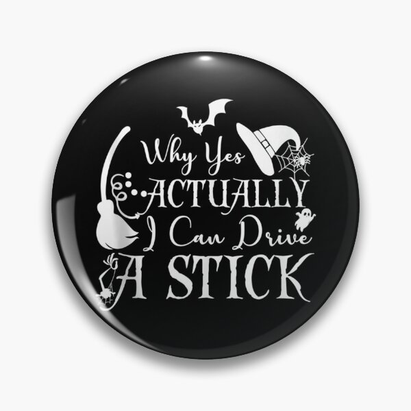 Item preview, Why Yes Actually I Can Drive a Stick Witch Funny Halloween Tank Top designed and sold by EuphemiaShop.