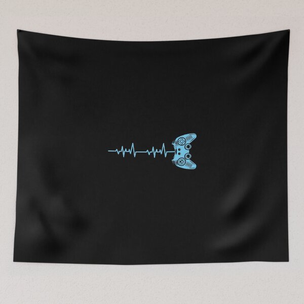 Item preview, Gamer Heartbeat Lifeline Modern Video Game Controller Gift designed and sold by ubacheri48.