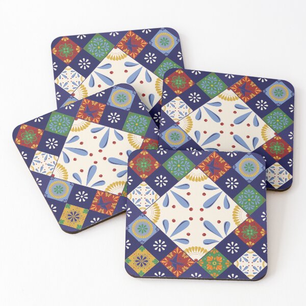 Item preview, Mexican Talavera Tiles Pattern by Akbaly designed and sold by Akbaly.