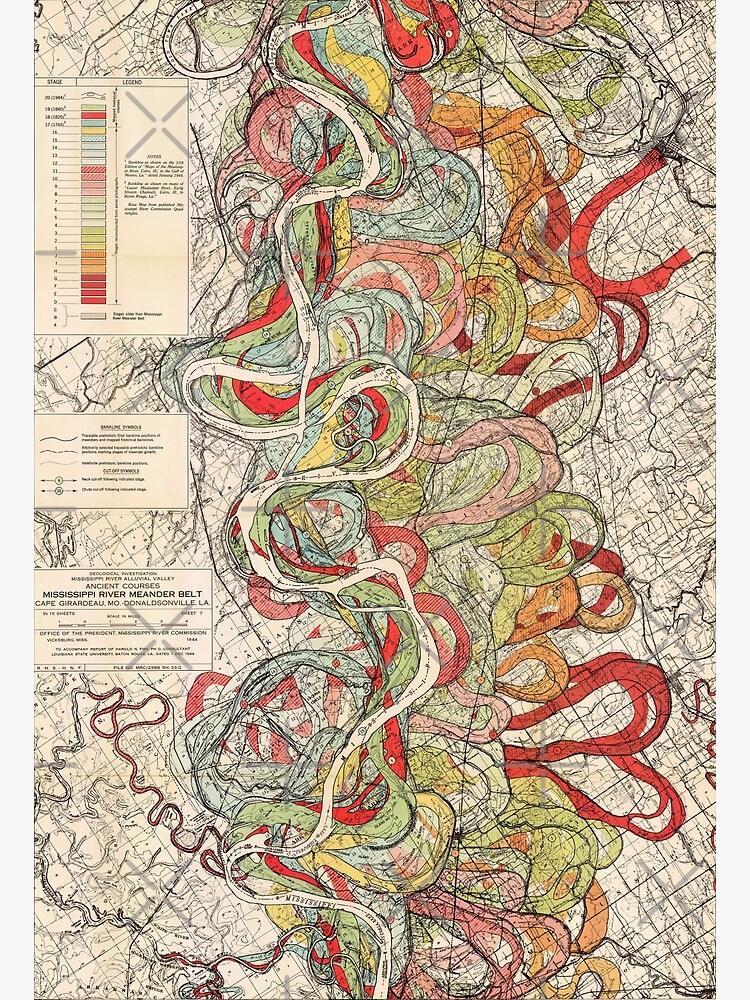 río mississippi mapa