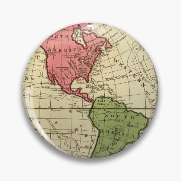 Item preview, Old Map of the World, according to the method of the Abbe Gaultier in 1799 designed and sold by ganje.