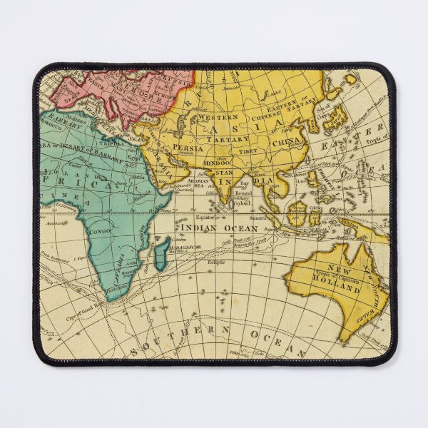 Item preview, Old Map of the World, according to the method of the Abbe Gaultier in 1799 designed and sold by ganje.