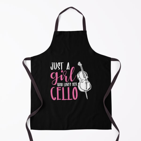 Item preview, Cello Player Gifts - Just A Girl Who Loves Her Cello Pullover Hoodie designed and sold by germantere.
