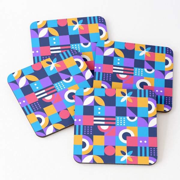 Item preview, Cool Colorful Geometric Abstract Shapes designed and sold by pugmom4.