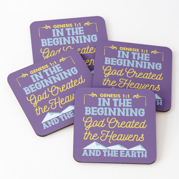Item preview, Bible Verse Genesis 1:1 designed and sold by garmentoffaith.
