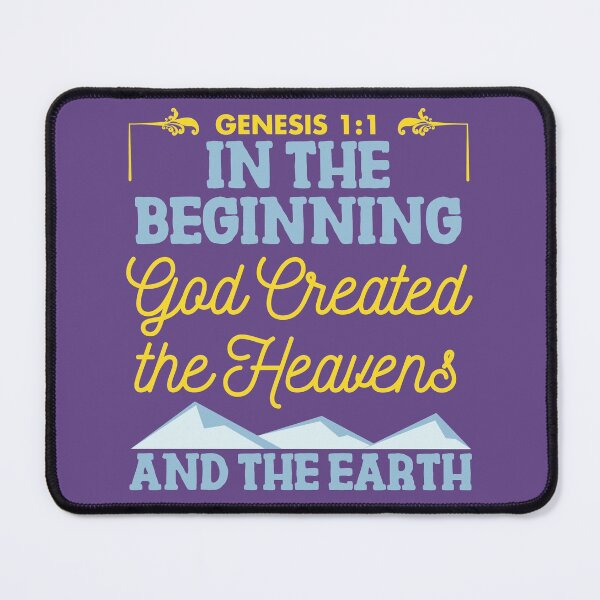 Item preview, Bible Verse Genesis 1:1 designed and sold by garmentoffaith.