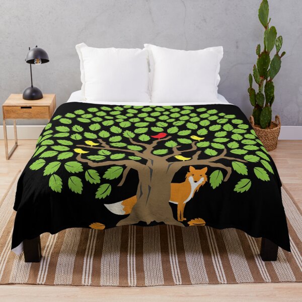 Item preview, Fox Under An Autumn Tree, More Trees Please designed and sold by blackdogshop.