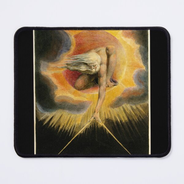 The Ancient of Days is a design by William Blake, originally published as the frontispiece to the 1794 work Europe a Prophecy Mouse Pad