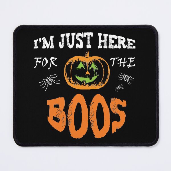 Item preview, I'M JUST HERE FOR THE BOOS PUMPKIN funny t-shirt gift designed and sold by lora- design.