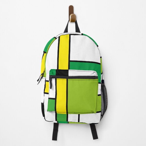 Item preview, Bauhouse Mondrian Style Green Yellow designed and sold by LuciaS.