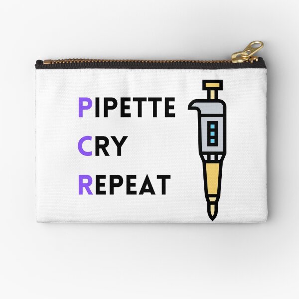 Item preview, PCR: Pipette, Cry, Repeat designed and sold by Sci-Ninja-Blog.