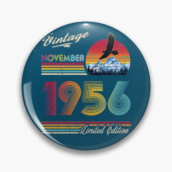 Item preview, November 1956 Birthday designed and sold by GreenSplash.