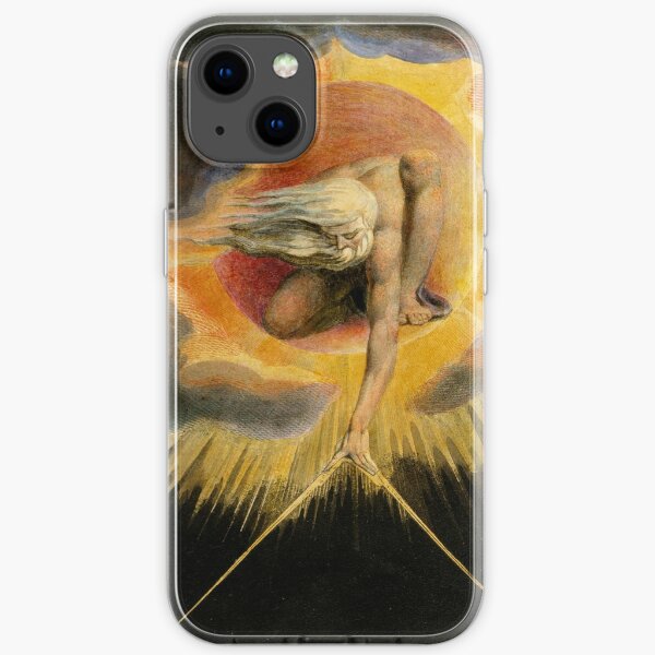 The Ancient of Days is a design by William Blake, originally published as the frontispiece to the 1794 work Europe a Prophecy iPhone Soft Case