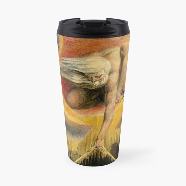 The Ancient of Days is a design by William Blake, originally published as the frontispiece to the 1794 work Europe a Prophecy Travel Mug