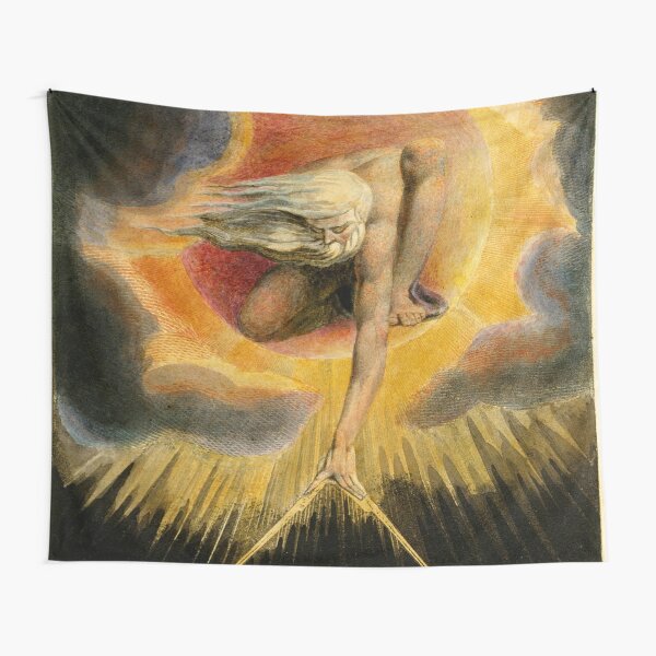 The Ancient of Days is a design by William Blake, originally published as the frontispiece to the 1794 work Europe a Prophecy Tapestry