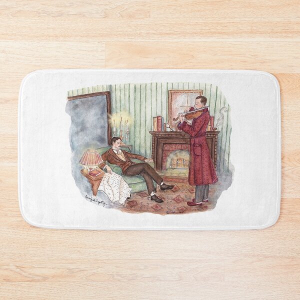 Item preview, A Study In Scarlet - Sherlock Playing The Violin designed and sold by Some Little Good.