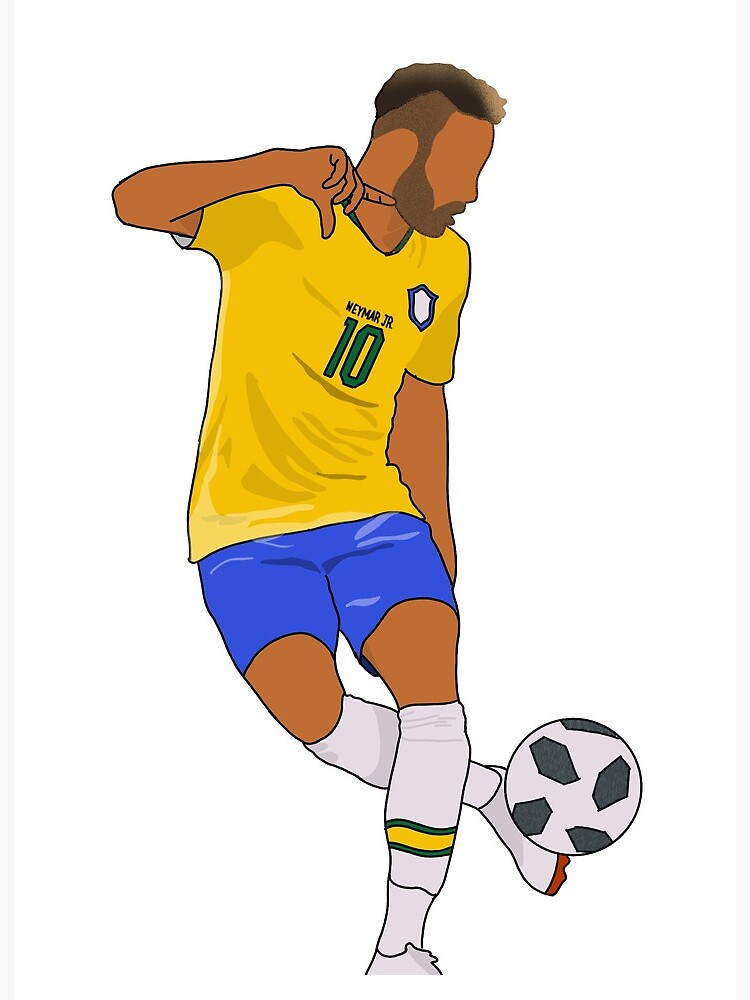 How to Draw Neymar Jr⚽ Pencil Sketch | Football Player Drawing Tutorial for  Beginners | Yubi Art | Football player drawing, Neymar jr, Shadow drawing