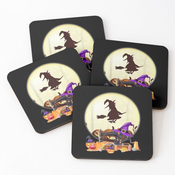 Item preview, Funny Witch Flying Broom And Sewing In Halloween For Women  designed and sold by FelixRiojas.