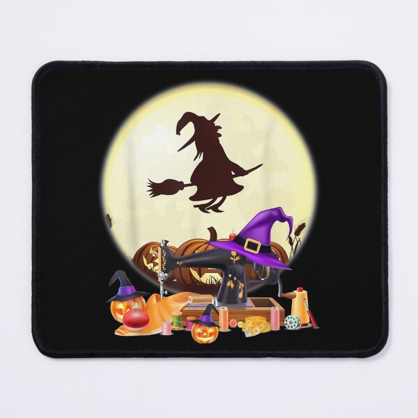 Item preview, Funny Witch Flying Broom And Sewing In Halloween For Women designed and sold by FelixRiojas.
