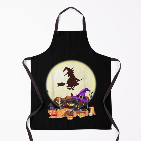 Item preview, Funny Witch Flying Broom And Sewing In Halloween For Women  designed and sold by FelixRiojas.