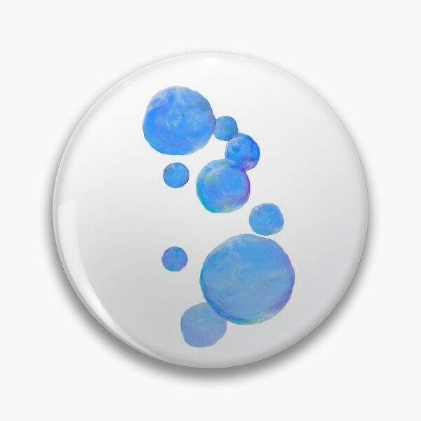 Item preview, Bubbles painted. Blue soap bubbles fly in the clear summer sky designed and sold by Goldstarwork.