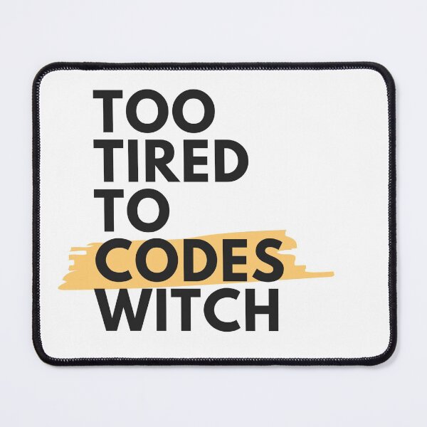 Item preview, Too Tired To Codeswitch designed and sold by AZZOUZDESIGNER.