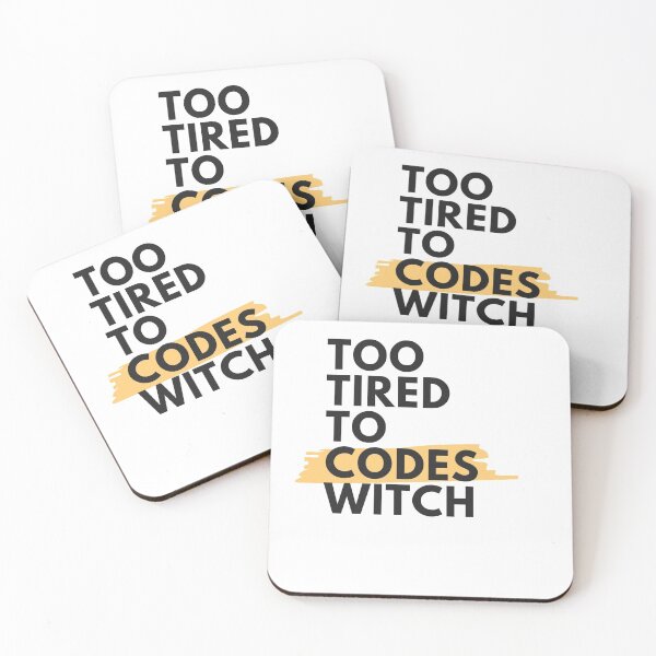Item preview, Too Tired To Codeswitch designed and sold by AZZOUZDESIGNER.