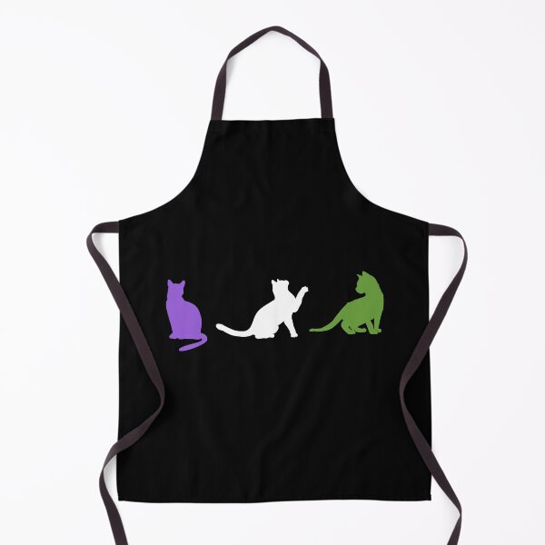 Item preview, Gender Queer Cats. Genderqueer Pride designed and sold by Subtle Pride Shop.