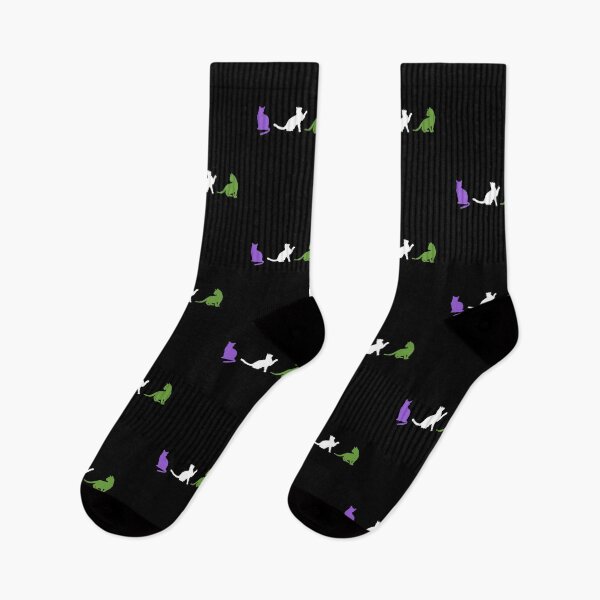 Item preview, Gender Queer Cats. Genderqueer Pride designed and sold by Subtle Pride Shop.