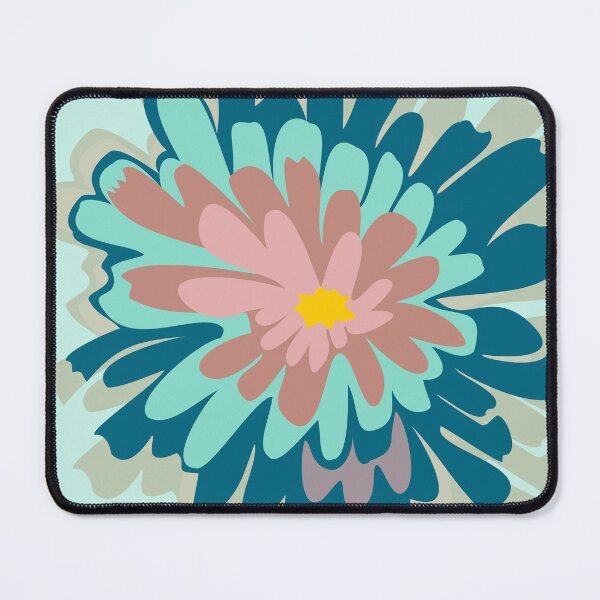 Item preview, Utah Wildflower Bloom in Blue and Pink (Pale Agoseris) designed and sold by Mountain Flower.