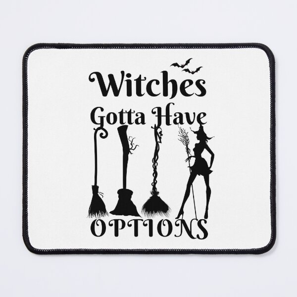 Item preview, Witches Gotta Have Options, Witch Riding Broom, The Witches designed and sold by Airmilly Store.