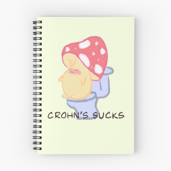Item preview, Crohn’s Disease Mushroom  designed and sold by KaitLouise.