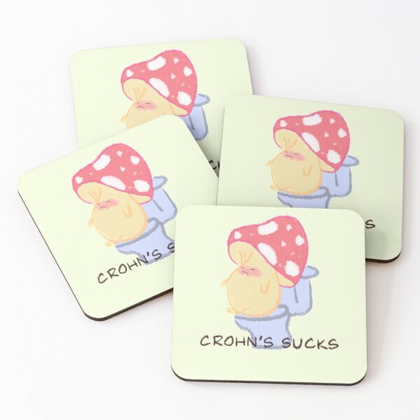 Item preview, Crohn’s Disease Mushroom  designed and sold by KaitLouise.
